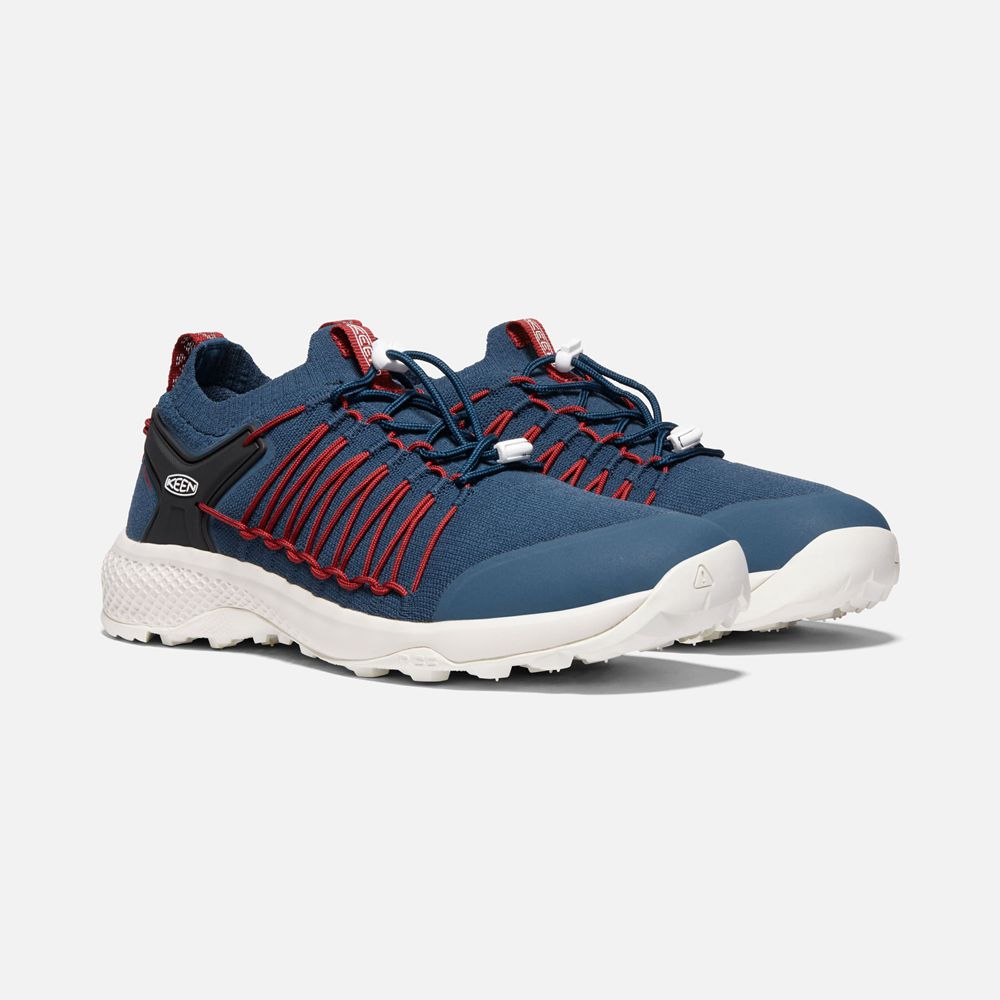 Baskets Keen Homme Bleu/Rouge | Explore Uneek | DKIVO-3415